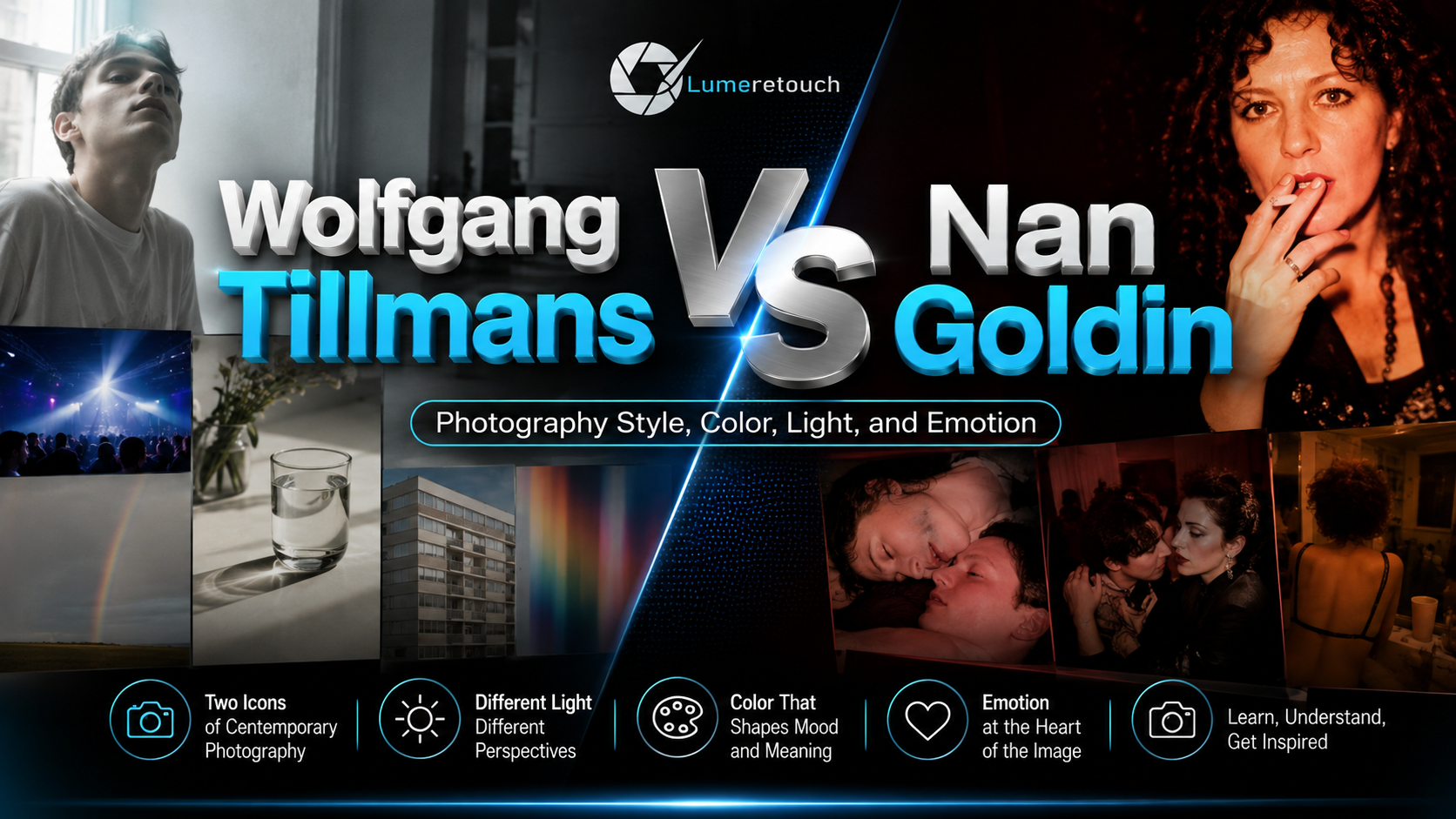 Wolfgang Tillmans vs Nan Goldin