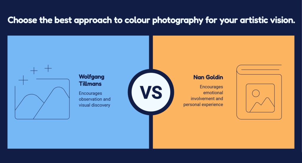 Wolfgang Tillmans vs Nan Goldin