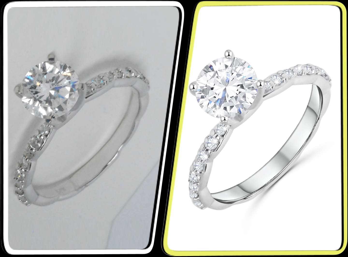 Jewellery retouching service