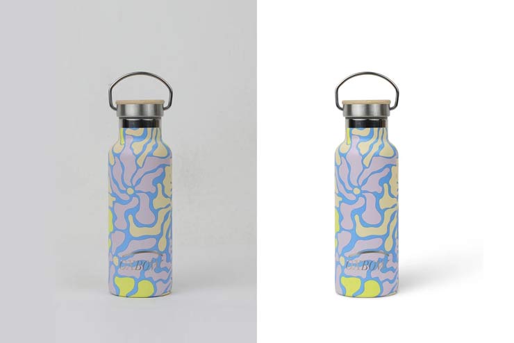 Product image with natural drop shadow effect for realistic e-commerce presentation.