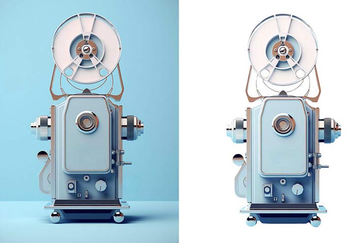 Seamless background removal on product photo for polished online presentation.