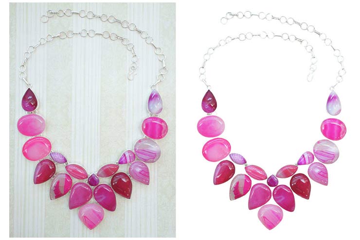 High-quality clipping path applied to product photo for professional online presentation.