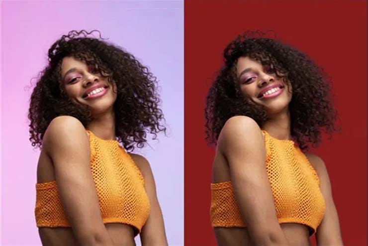 Fur and soft edge masking service for product image