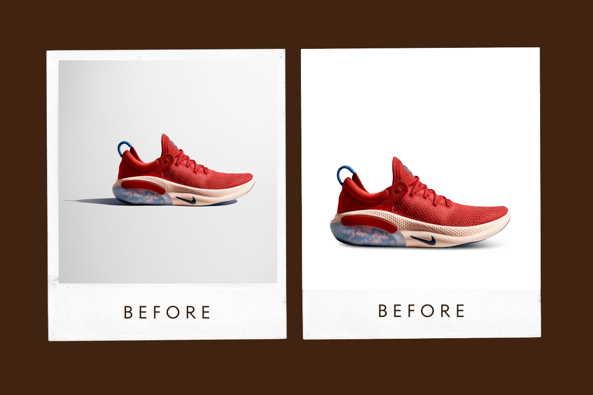 Complete product image editing for eCommerce.