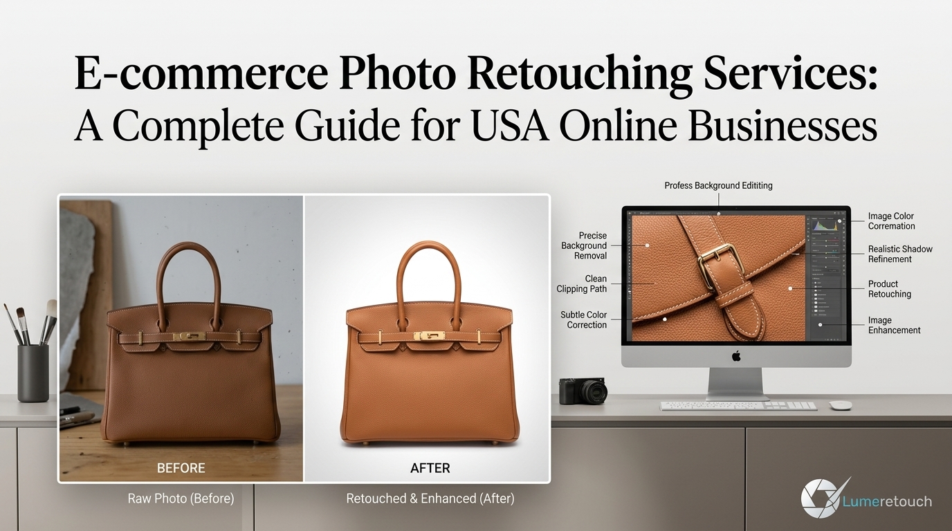 E-commerce Photo Retouching Services: A Complete Guide for USA Online Businesses