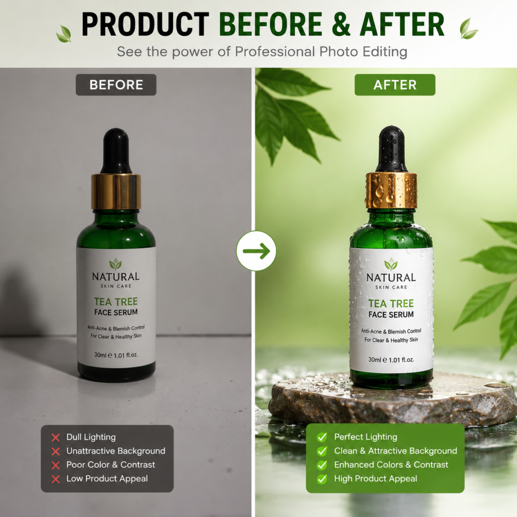 ecommerce photo editing services - professional product photo editing example