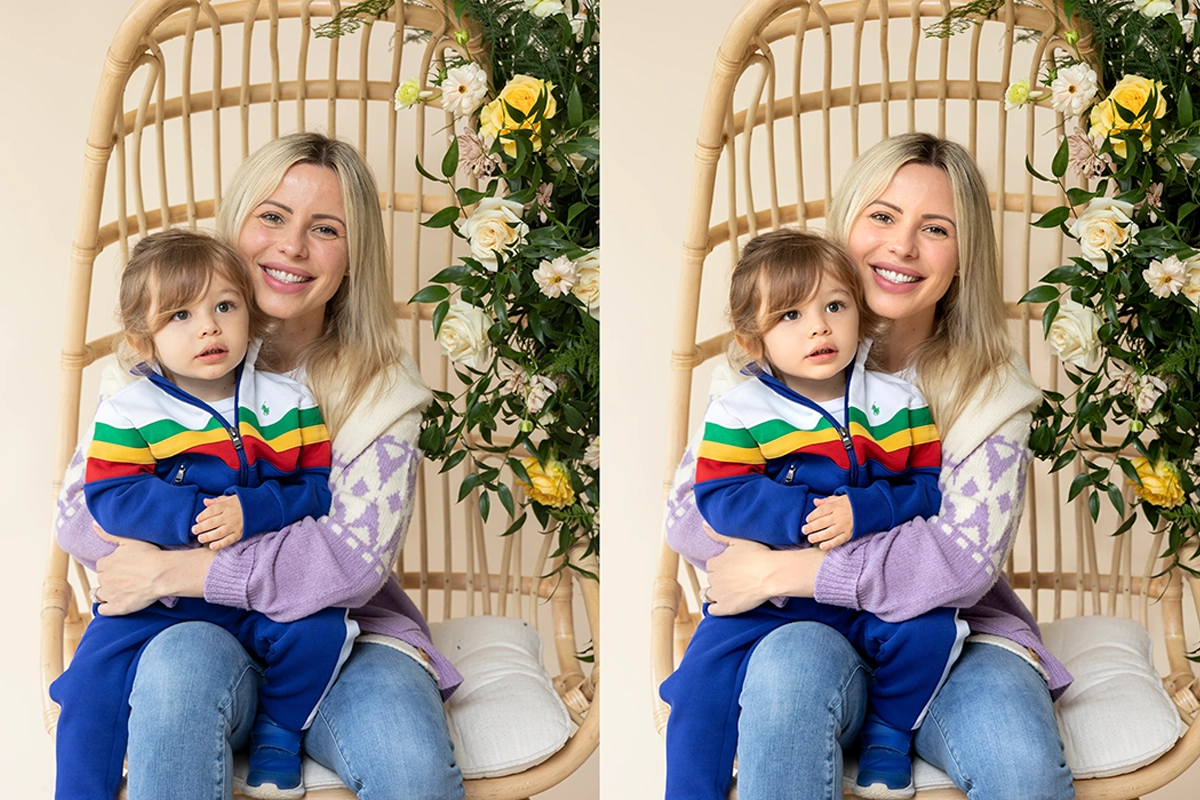 Color balancing and tone correction for product photography