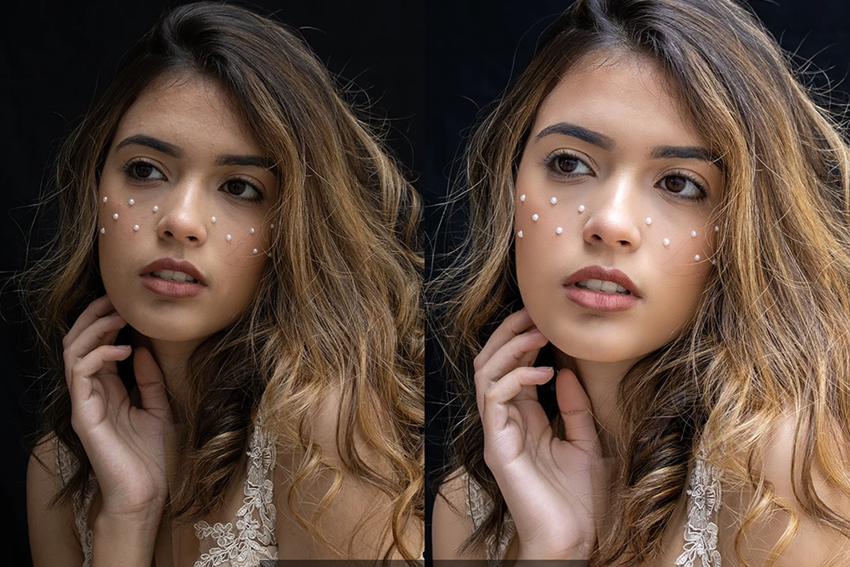Professional LinkedIn profile headshot retouching service USA